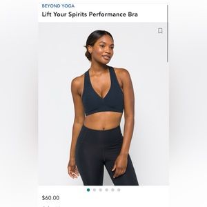 BEYOND YOGA Lift Your Spirits Performance Bra